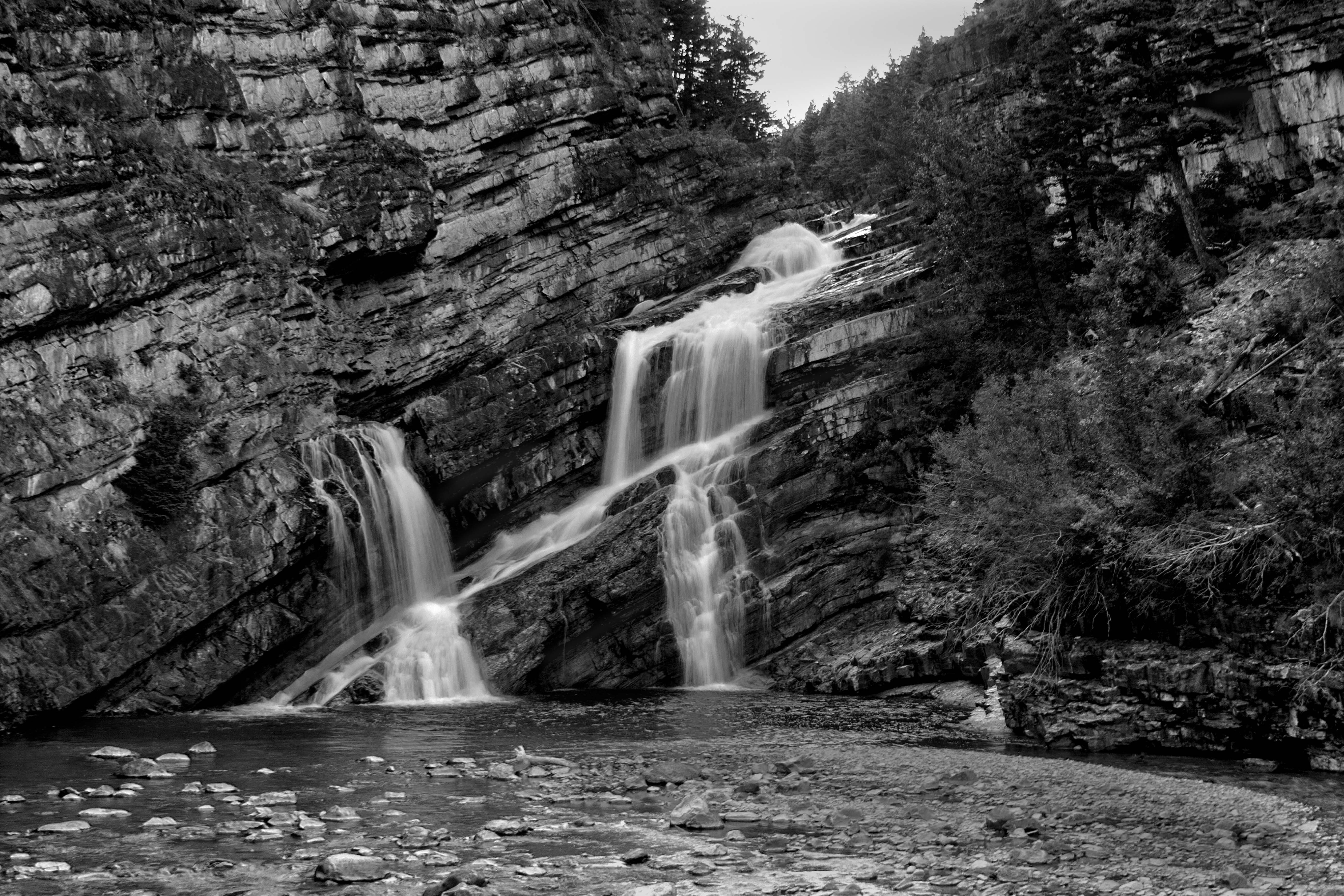 Waterton waterfall | Shutterbug